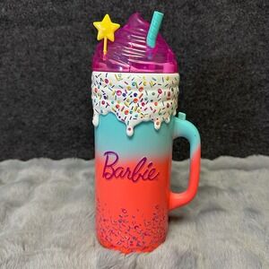 Mattel Barbie Pop Reveal Rise and Surprise Canister Toy Blue Pink Gradient